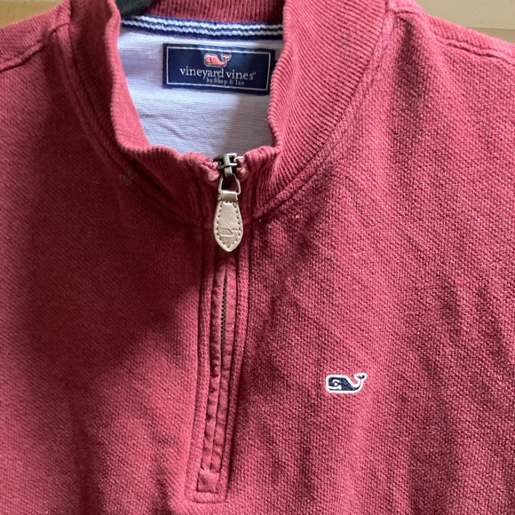 🦌 Great Condition Vineyard Vines Men’s Saltwater Quarter-Zip Pullover Sweater - Picture 3 of 7